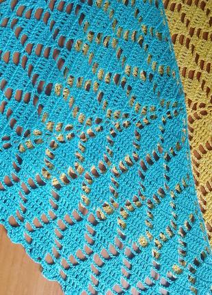 Элегантная косынка "морской бриз"