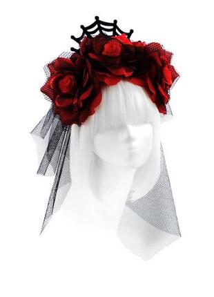 Обруч сеньорита марианна с фатой