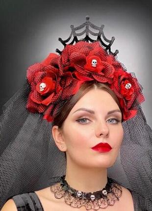 Обруч сеньорита марианна с фатой