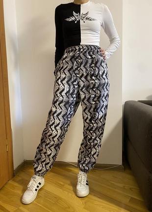 Штаны плащевка adidas