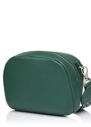 Сумка женская из натуральной кожи зеленая vito torelli 1097 2098