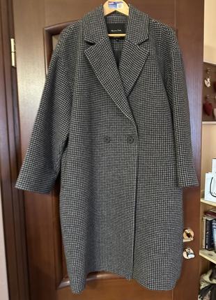 Пальто вовна massimo dutti