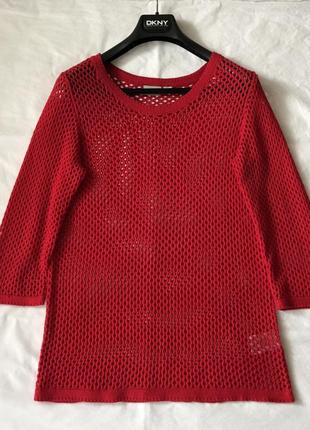 Светр сітка. бавовна. віскоза