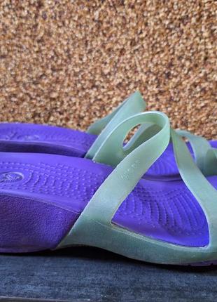 Crocs aqua, жіночі крокси, розмір 7, ( 37), оригінал