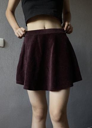 Юбка в милый рубчик <unk> forever 21