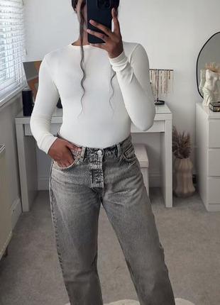 Джинси zara boyfriend fit