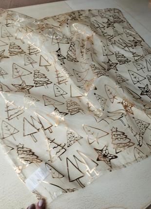 Снижка🤩европейский шик🤩🌟✨праздничная декоративная прозрачная накидка, скатерка, 85х85...