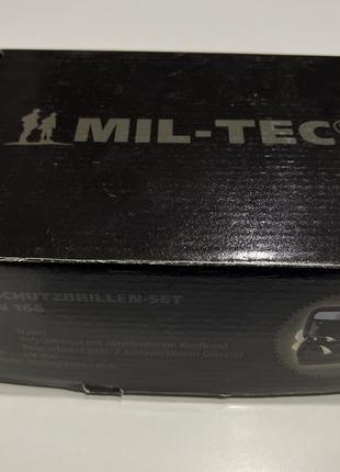 Окуляри тактичні mil-tec uv400 set ansi en 1663 фото
