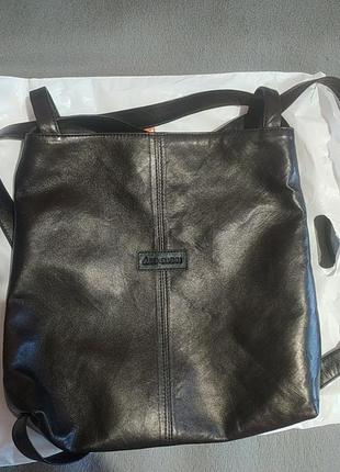 Сумка -рюкзак натуральная кожа турция