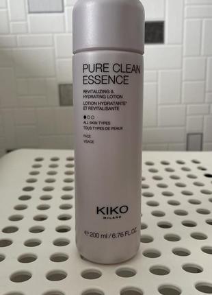 Pure clean essence. kiko milano лосьон