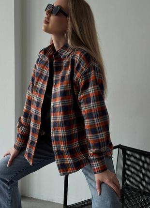 Рубашка в клетку 805