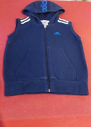 Жилет adidas, жилет адідвс, 5-6 р.