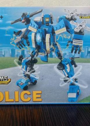 Детский конструктор машинка,робот.