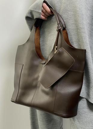 Сумка з косметичкою та гаманцем(монетницею)