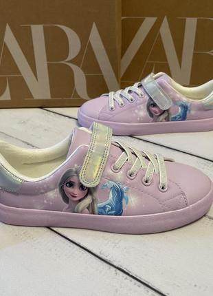 Нові кеди frozen h&m 34p 21,5 см устілка еко кросівки