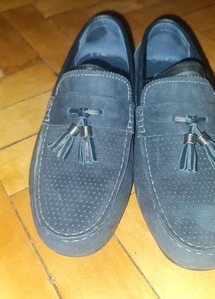 Чоловічі лофери мокасіни bertoni