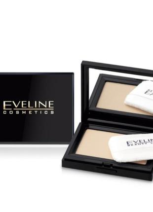 Eveline бархатистая компактная пудра