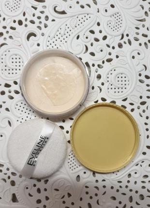 Eveline matt my day banana poose powder фиксирующая рассыпчатая пудра