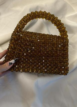 Сумочка з намистин