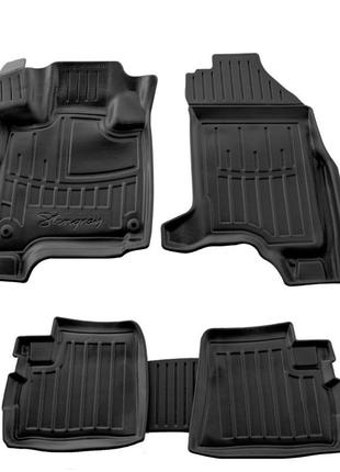 Резиновые коврики stingray 3d для citroen c-zero 2010-2020 гг