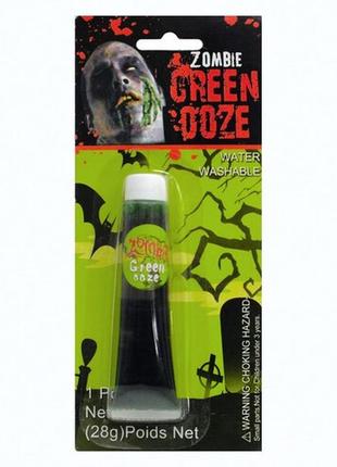Краска кровь zombie green doze зеленая 28 мл