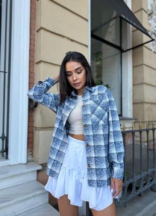 Жіноча сорочка,сорочка у клітинку