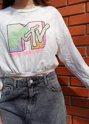 Свитшот укороченный мtv