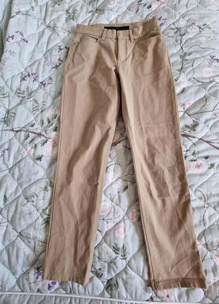 Жіночі джинси escada sport linda бежеві висока посадка беж італія прямого крою xs