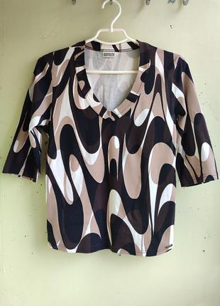 Оригінальний жіночий лонгслів футболка street one рукав три чверті