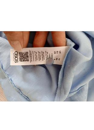 Очень красивое платье небесного цвета asos8 фото