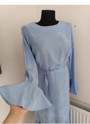 Очень красивое платье небесного цвета asos4 фото