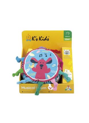 Розвиваюча іграшка k’s kids барабан музичний (6627347)