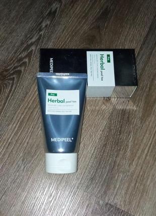 Очищуюча пілінг-маска для обличчя зі спікулами - medi peel herbal peel tox pro