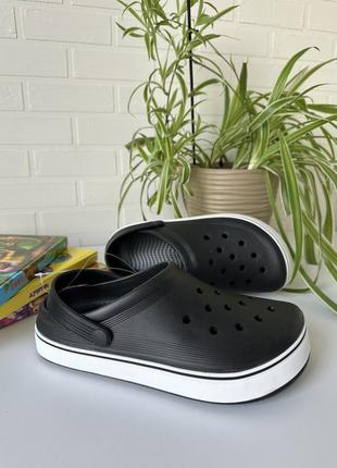 Кроксы мужские черные