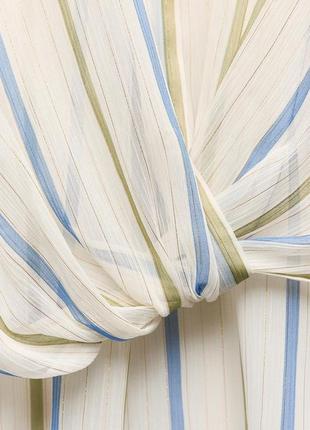 Полупрозрачная полосатая рубашка