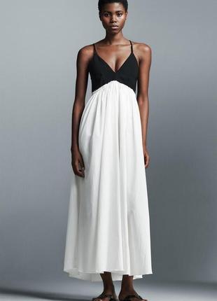 Довга сукня zara