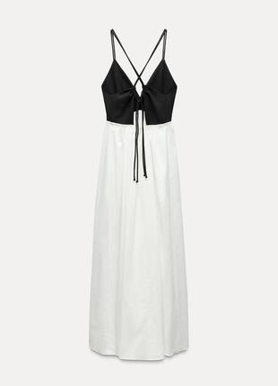 Довга сукня zara