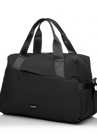 Сумка дорожня тканинна чорна bags4life w8006
