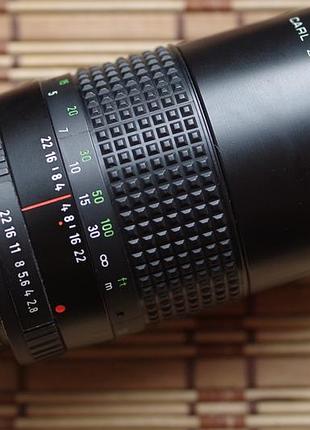 Объектив carl zeiss jena 2.8 135mm (байонет praktica pb)