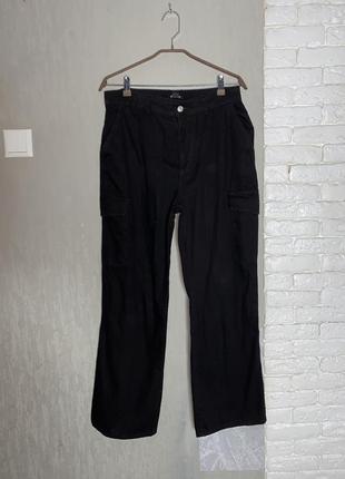 Щтани з накладними кишенями boohoo, xl