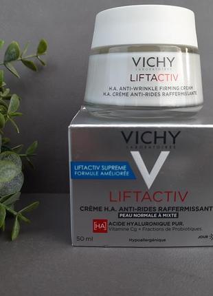 Дневной крем для лица vichy liftactiv supreme против морщин, для нормальной и комбинированной кожи, 50 мл