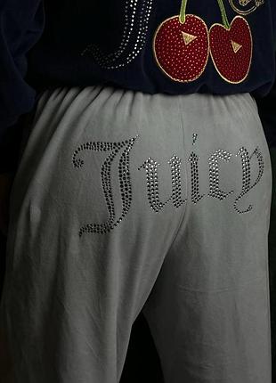 Спортивные штаны juicy couture бархатные