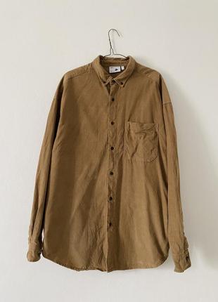 Вельветова сорочка вільного крою asos