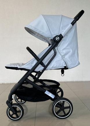 Прогулочная коляска cybex beezy 2024 цвет fog grey с бампером