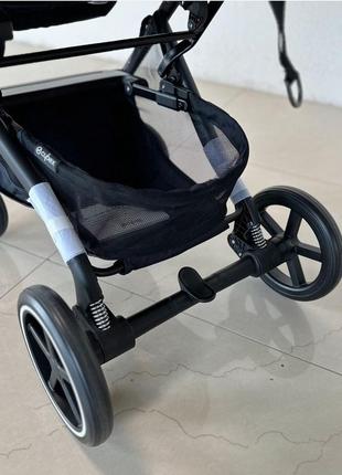Прогулочная коляска cybex beezy 2024 цвет fog grey с бампером