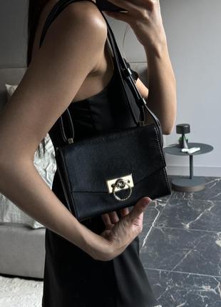 Сумка майкл корс оригинал michael kors черная на плечо