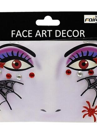 Наклейки на лицо face art decor.
