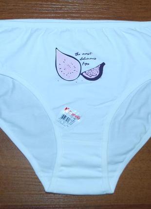 3 шт трусики средняя посадка м donella донелла брифы хипстеры инжир