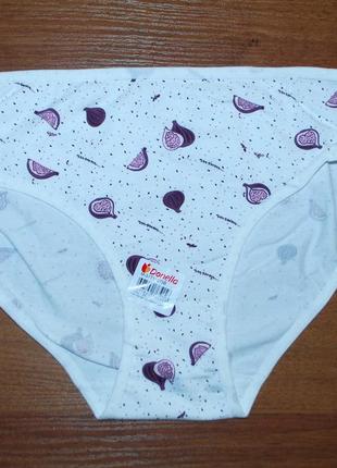 3 шт трусики средняя посадка м donella донелла брифы хипстеры инжир