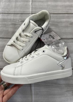 Нові кросівки для дівчинки білі 29 р ovs2 фото